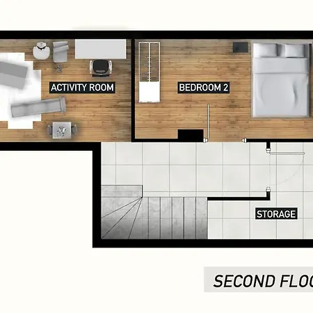 Stylish Triplex In The Heart Of Apartman *