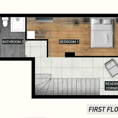 Stylish Triplex In The Heart Of Apartman İzmir
