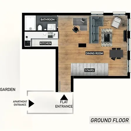 Stylish Triplex In The Heart Of *